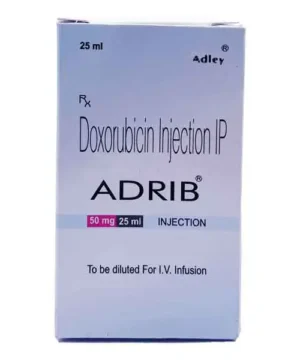Adrib (Doxorubicin) Injection available Delhi, Mumbai, Madras, Hyderabad, Bangalore India