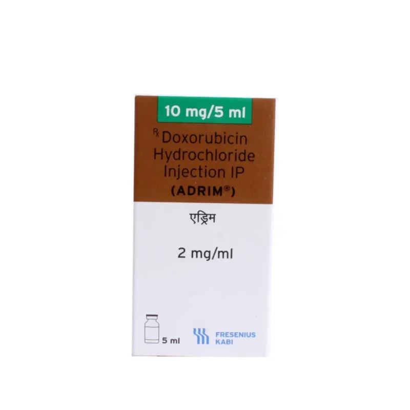Adrim (Doxorubicin) Injection available Delhi, Mumbai, Madras, Hyderabad, Bangalore India