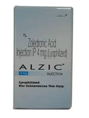 Alzic (Zoledronic Acid) Injection available Delhi, Mumbai, Madras, Hyderabad, Bangalore India