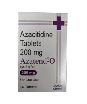 Azatend O (Azacitidine) available Delhi, Mumbai, Madras, Hyderabad, Bangalore India