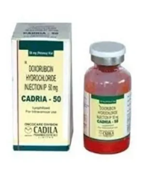Cadria (Doxorubicin) Injection available Delhi, Mumbai, Madras, Hyderabad, Bangalore India