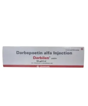 Darbilen (Darbepoetin Alfa) Injection available Delhi, Mumbai, Madras, Hyderabad, Bangalore India
