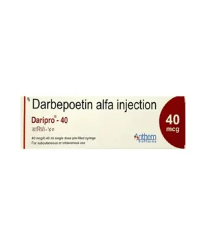 Daripro (Darbepoetin Alfa) Injection available Delhi, Mumbai, Madras, Hyderabad, Bangalore India