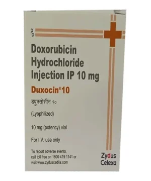 Duxocin (Doxorubicin) available Delhi, Mumbai, Madras, Hyderabad, Bangalore India