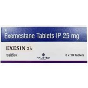Exesin (Exemestane) available Delhi, Mumbai, Madras, Hyderabad, Bangalore India