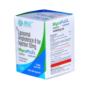 MYCOFLU L (Liposomal Amphotericin B) available Delhi, Mumbai, Madras, Hyderabad, Bangalore India