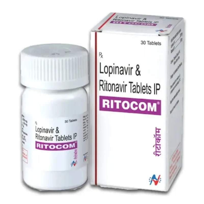 Ritocom (Lopinavir+Ritonavir) available Delhi, Mumbai, Madras, Hyderabad, Bangalore India