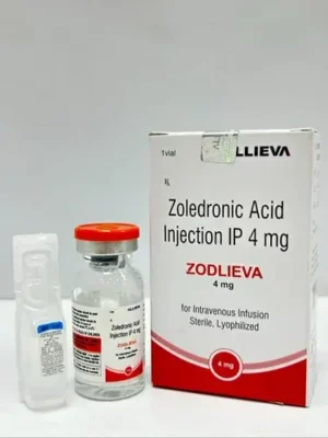 Zodlieva (Zoledronic Acid) Injection available Delhi, Mumbai, Madras, Hyderabad, Bangalore India