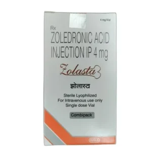 Zolasta (Zoledronic Acid) Injection available Delhi, Mumbai, Madras, Hyderabad, Bangalore India