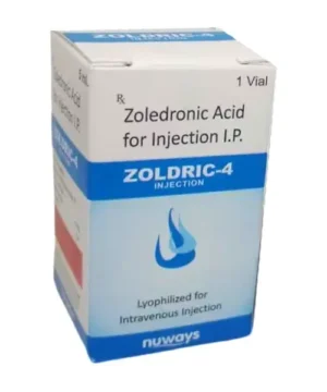 Zoldric (Zoledronic Acid) Injection available Delhi, Mumbai, Madras, Hyderabad, Bangalore India