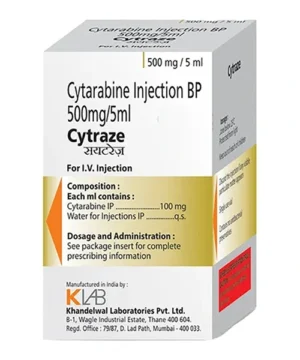 Cytraze (Cytarabine) Injection for available in India