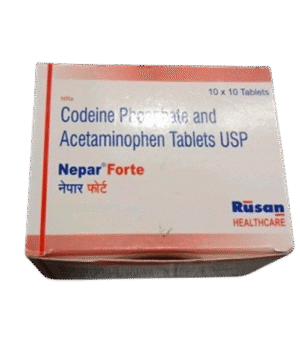 Nepar Forte (Acetaminophen, Codeine Phosphate) Tablet