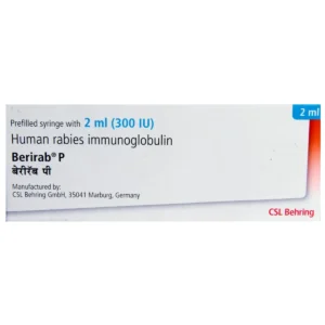 Berirab P (Human Rabies Immunoglobulin) available Delhi, Mumbai, Madras, Hyderabad, Bangalore India