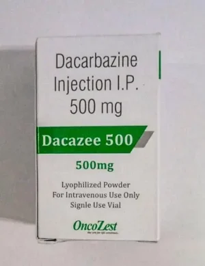 Dacazee (Dacarbazine) Injection available Delhi, Mumbai, Madras, Hyderabad, Bangalore India