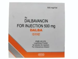 Dalba (Dalbavancin) Injection available Delhi, Mumbai, Madras, Hyderabad, Bangalore India