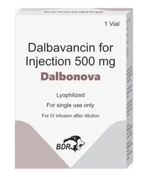 Dalbonova (Dalbavancin) Injection available Delhi, Mumbai, Madras, Hyderabad, Bangalore India