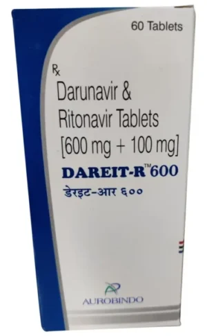 Dareit R (Darunavir + Ritonavir) Tablet available Delhi, Mumbai, Madras, Hyderabad, Bangalore India