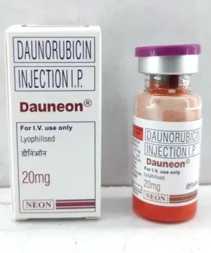 Dauneon (Daunorubicin) Injection available Delhi, Mumbai, Madras, Hyderabad, Bangalore India