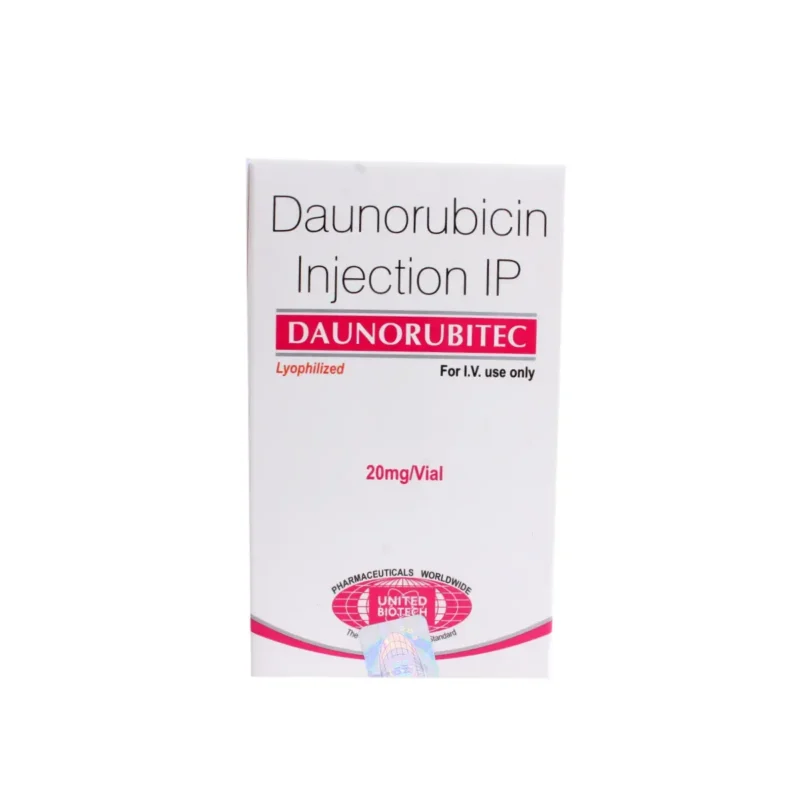 Daunorubitec (Daunorubicin) Injection available Delhi, Mumbai, Madras, Hyderabad, Bangalore India
