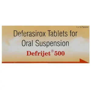 Defrijet (Deferasirox) Tablet available Delhi, Mumbai, Madras, Hyderabad, Bangalore India
