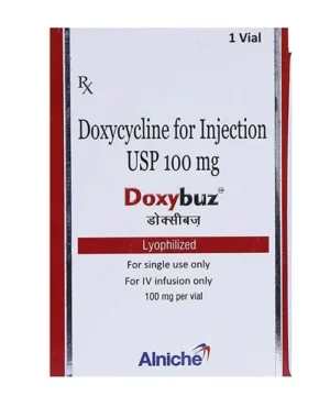 Doxybuz (Doxycycline) Injection available Delhi, Mumbai, Madras, Hyderabad, Bangalore India