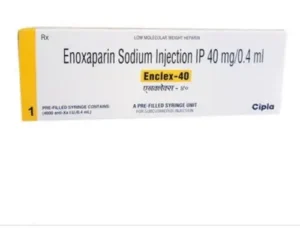 Enclex (Enoxaparin) Injection available Delhi, Mumbai, Madras, Hyderabad, Bangalore India