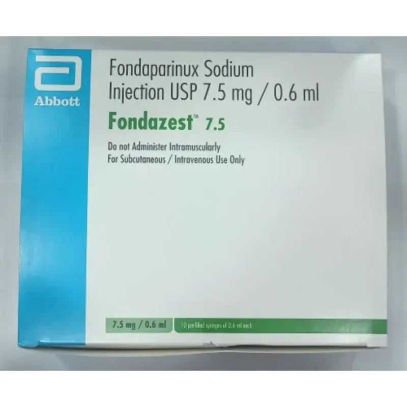 Fondazest (Fondaparinux Sodium) available Delhi, Mumbai, Madras, Hyderabad, Bangalore India
