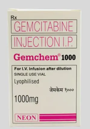 Gemchem (Gemcitabine) Injection available Delhi, Mumbai, Madras, Hyderabad, Bangalore India