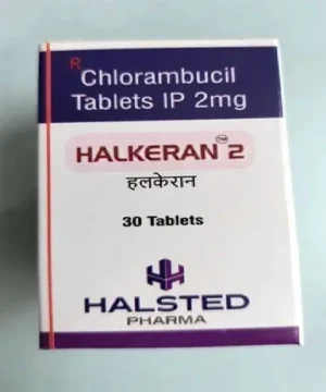 Halkeran (Chlorambucil) Tablet available Delhi, Mumbai, Madras, Hyderabad, Bangalore India