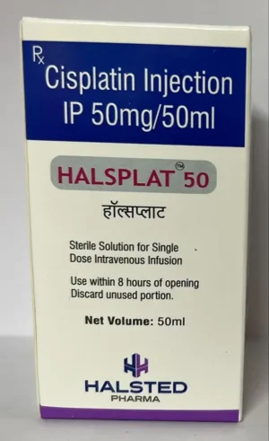 Halsplat (Cisplatin) Injection available Delhi, Mumbai, Madras, Hyderabad, Bangalore India