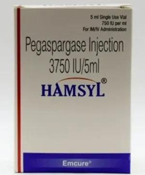 Hamsyl (Pegaspargase) Injection available Delhi, Mumbai, Madras, Hyderabad, Bangalore India