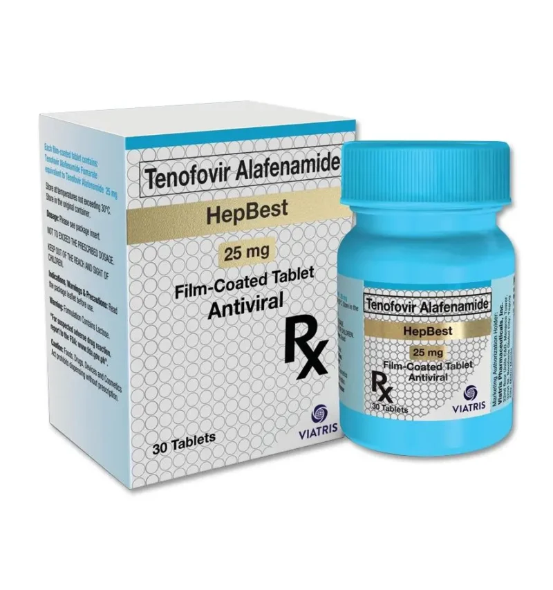 Hepbest (Tenofovir Alafenamide) available Delhi, Mumbai, Madras, Hyderabad, Bangalore India
