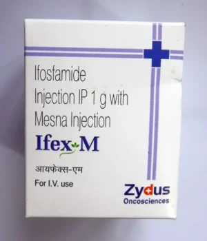 Ifex-M (Ifosfamide With Mesna) Injection available Delhi, Mumbai, Madras, Hyderabad, Bangalore India