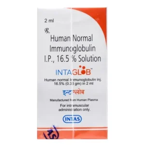 Intaglob IM (Human Normal Immunoglobulin) available Delhi, Mumbai, Madras, Hyderabad, Bangalore India