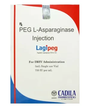 Lagipeg (Peg L-Asparaginase) Injection available Delhi, Mumbai, Madras, Hyderabad, Bangalore India