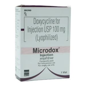 Microdox (Doxycycline) Injection available Delhi, Mumbai, Madras, Hyderabad, Bangalore India
