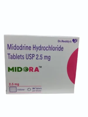 Midora (Midodrine) available Delhi, Mumbai, Madras, Hyderabad, Bangalore India