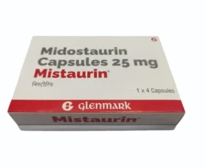 Mistaurin (Midostaurin) available Delhi, Mumbai, Madras, Hyderabad, Bangalore India