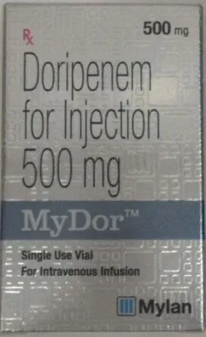 Mydor (Doripenem) Injection available Delhi, Mumbai, Madras, Hyderabad, Bangalore India