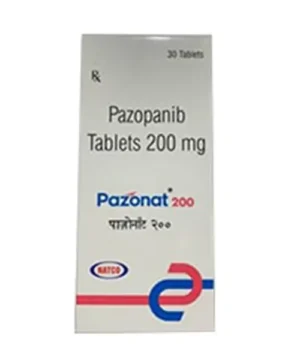 Pazonat (Pazopanib) Tablet available Delhi, Mumbai, Madras, Hyderabad, Bangalore India