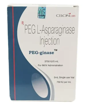 Peg-Ginase (Peg L-Asparaginase) Injection available Delhi, Mumbai, Madras, Hyderabad, Bangalore India