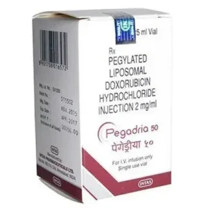 Pegadria (Pegylated Liposomal Doxorubicin) available Delhi, Mumbai, Madras, Hyderabad, Bangalore India