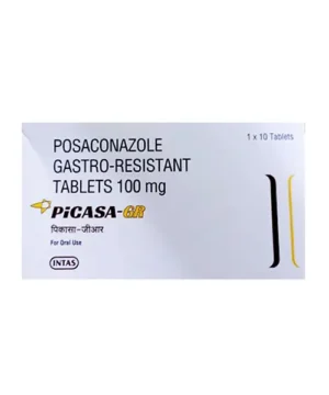 Picasa GR (Posaconazole) Tablet available Delhi, Mumbai, Madras, Hyderabad, Bangalore India