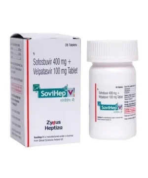 Sovihep V (Sofosbuvir+Velpatasvir) available Delhi, Mumbai, Madras, Hyderabad, Bangalore India