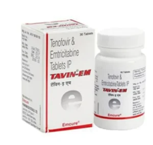 Tavin EM (Emtricitabine+Tenofovir Disoproxil Fumarate) available Delhi, Mumbai, Madras, Hyderabad, Bangalore India