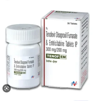 Tenof EM (Emtricitabine+Tenofovir Disoproxil Fumarate) available Delhi, Mumbai, Madras, Hyderabad, Bangalore India