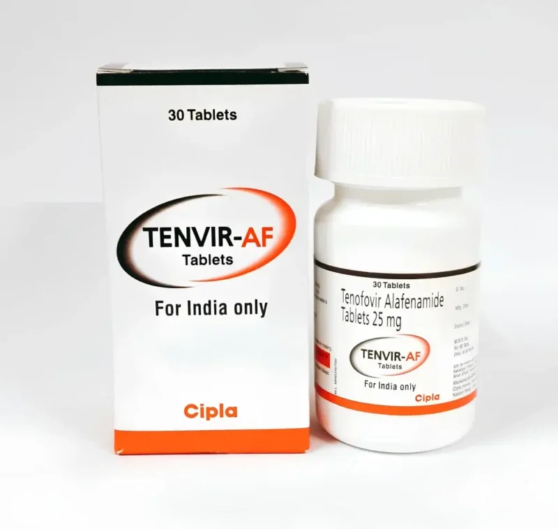 Tenvir AF (Tenofovir Alafenamide) available Delhi, Mumbai, Madras, Hyderabad, Bangalore India