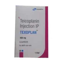 Texoplan (Teicoplanin) available Delhi, Mumbai, Madras, Hyderabad, Bangalore India