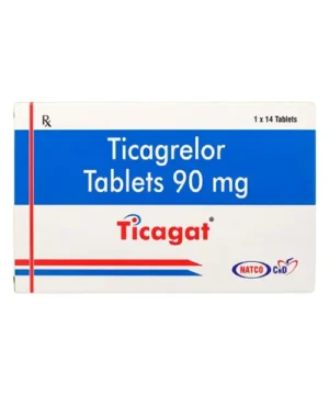 Ticagat (Ticagrelor) Tablet available Delhi, Mumbai, Madras, Hyderabad, Bangalore India