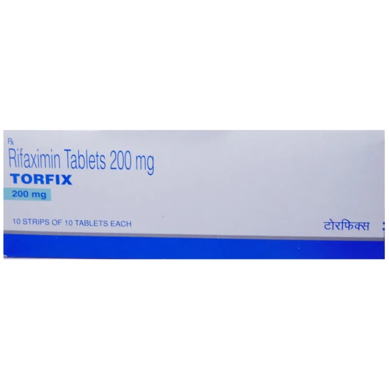 Torfix (Rifaximin) available Delhi, Mumbai, Madras, Hyderabad, Bangalore India